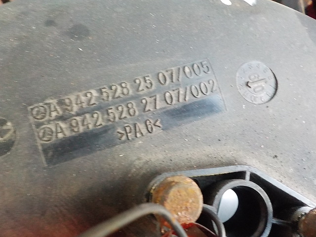 9425282507 MERCEDES Воздуховод, № XF223645, фото 4