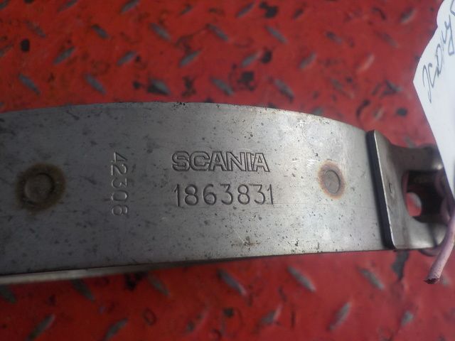 1863831 SCANIA Хомут глушителя, № XF235101, фото 3