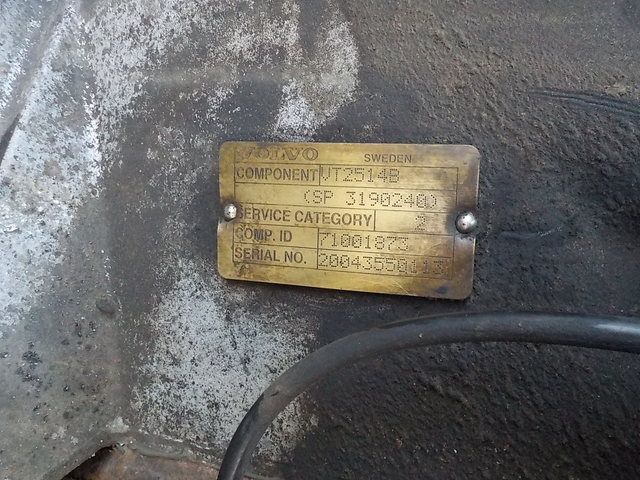 3190240 VOLVO КПП, VT2514B, Без ретардера, МКПП, № XF57185, фото 4