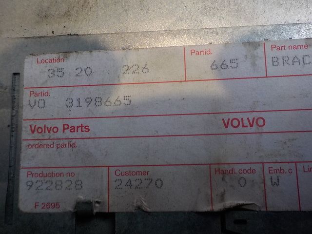 20466940 VOLVO Тахограф, № XF119701, фото 5