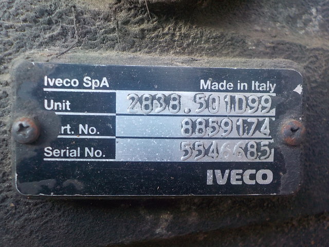 28385 IVECO КПП, 2838.501D99, Без ретардера, МКПП, № XF82452, фото 9