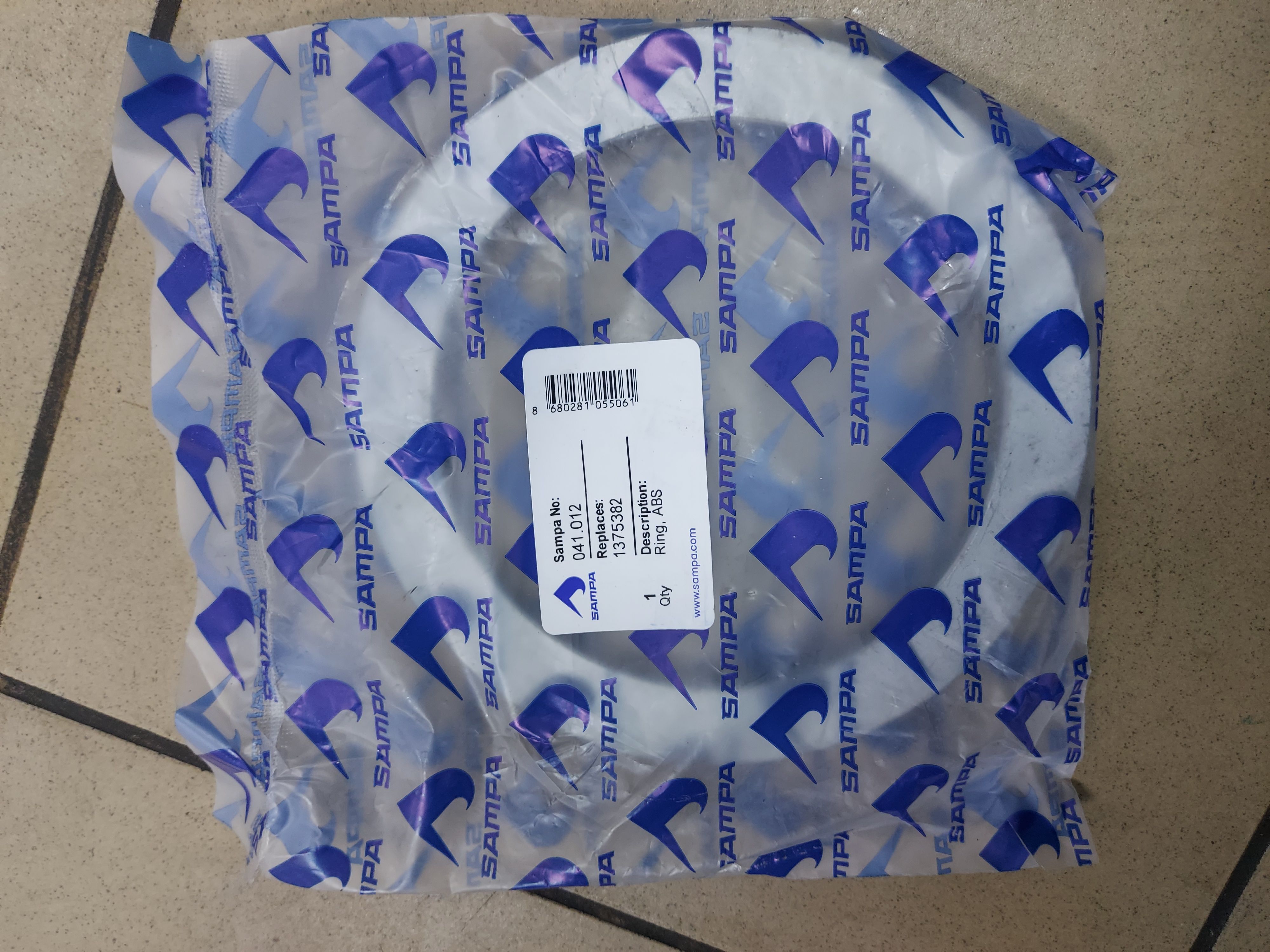8322121SX STELLOX Кольцо ABS, фото 1