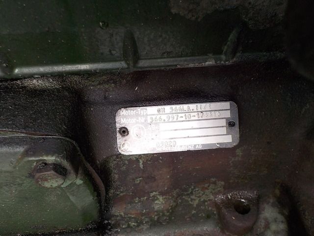 MERCEDES Двигатель, OM366, № XF51863, фото 3