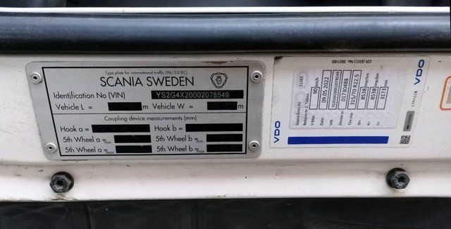 SCANIA Кабина, CG19 Standard, № XF373644, фото 12