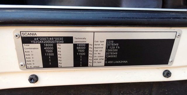 SCANIA Кабина, CG19 Standard, № XF373644, фото 21