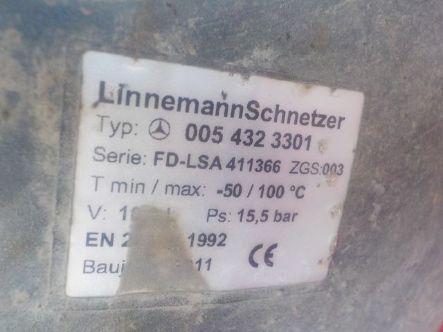 0054323301 MERCEDES Ресивер воздушный, № XF247931, фото 4