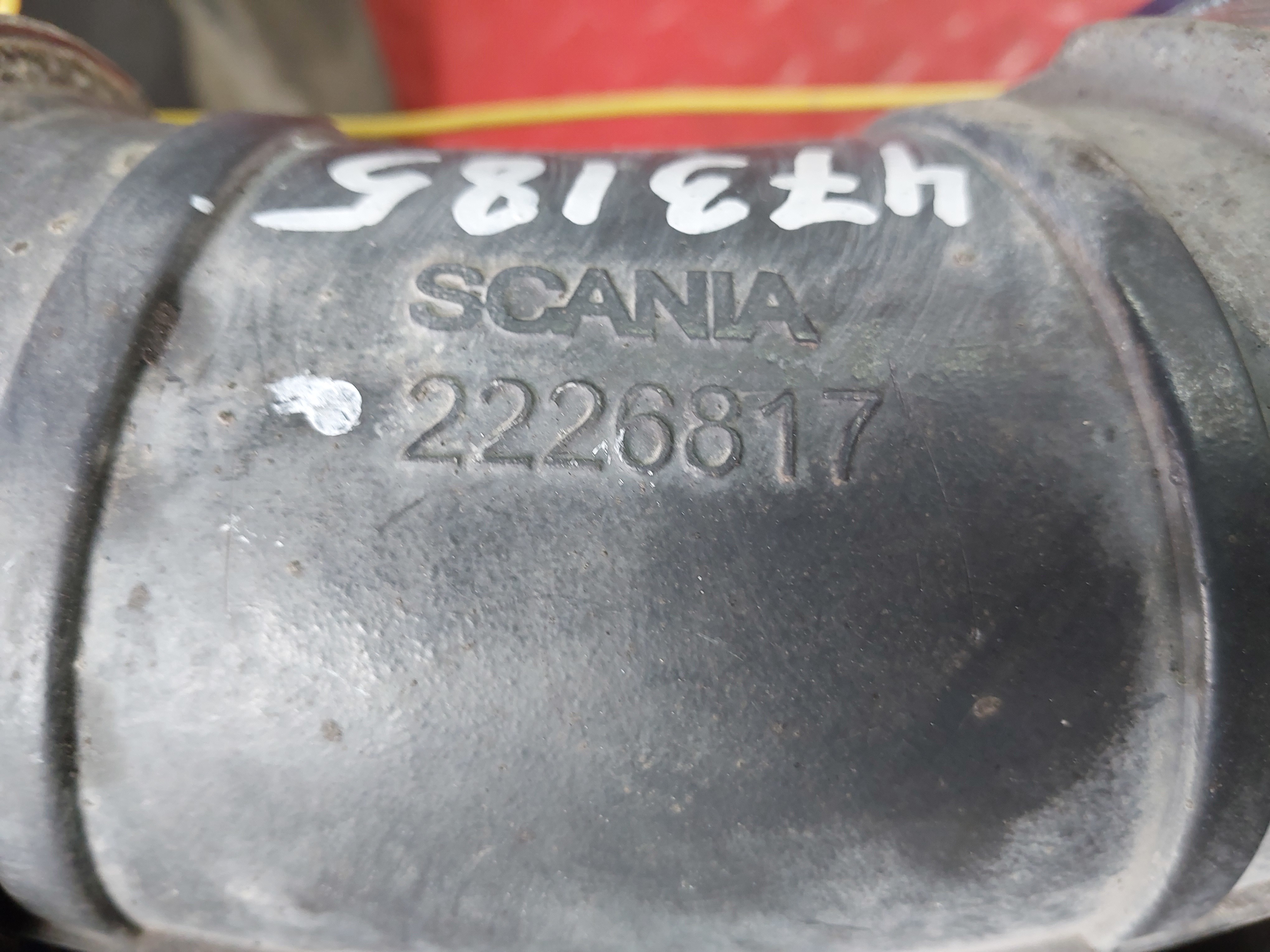 2226817 SCANIA Патрубок интеркулера, № XF473185, фото 4