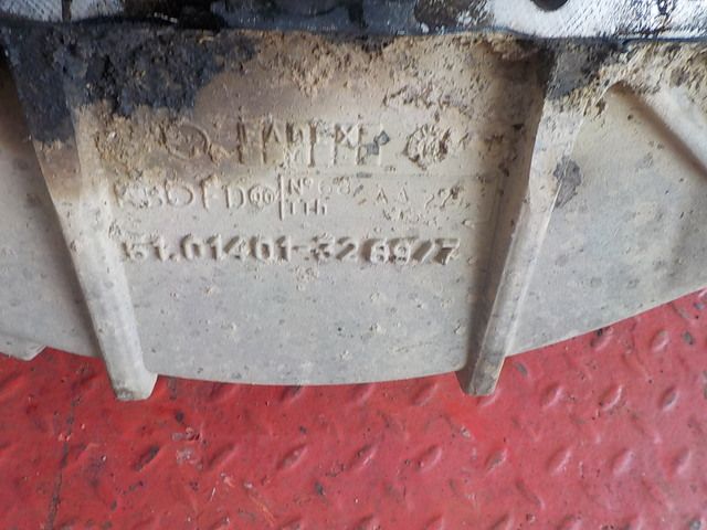 51014015380 MAN Кожух маховика, № XF335109, фото 5