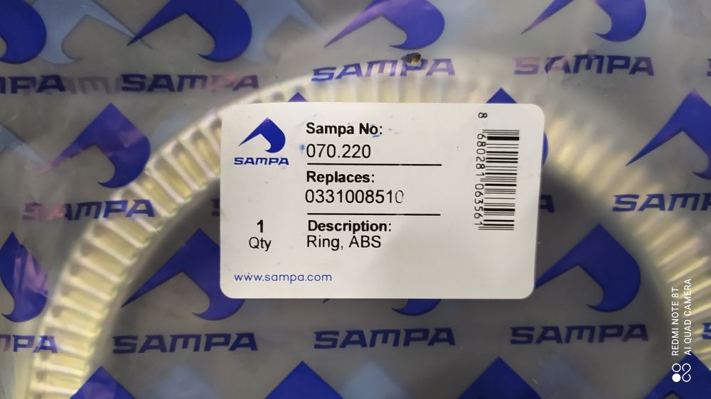 070220 SAMPA Кольцо ABS, фото 2