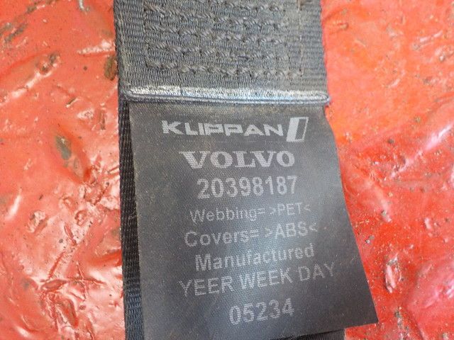 20398187 VOLVO Ремень безопасности, № XF292859, фото 5
