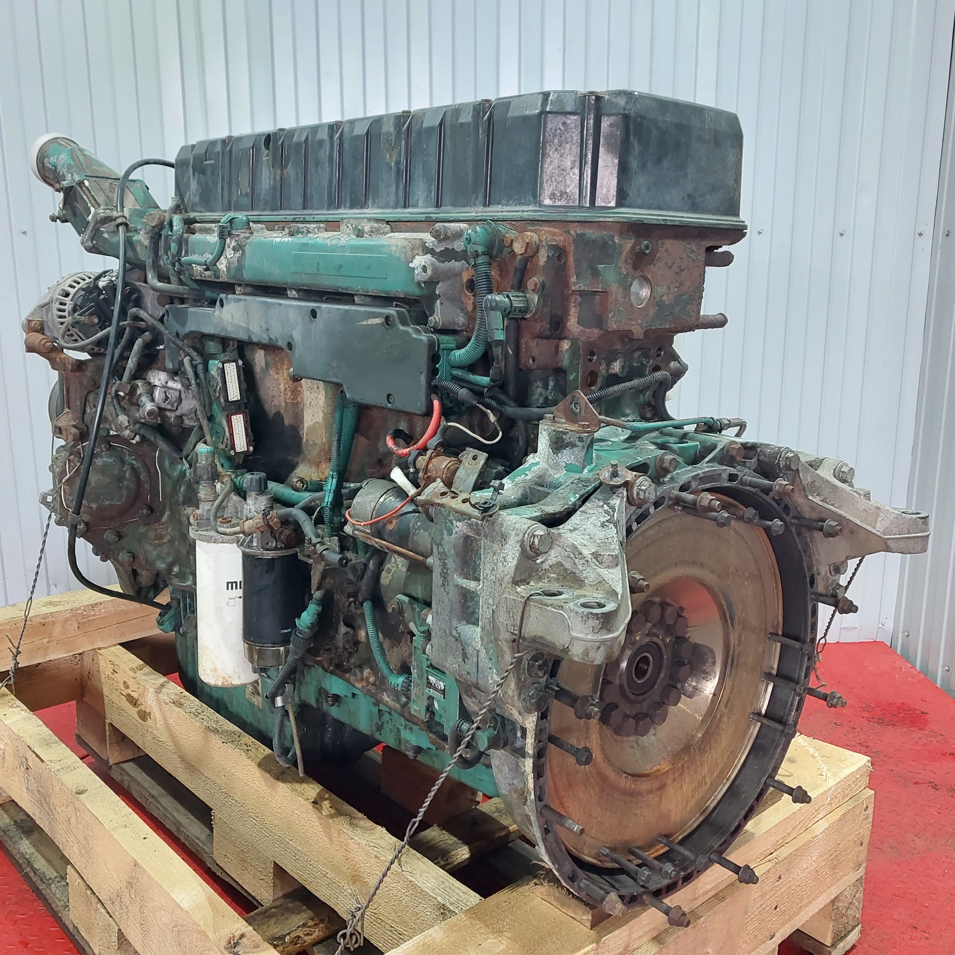 1639429 VOLVO Двигатель, D12D, № XF470139, фото 3