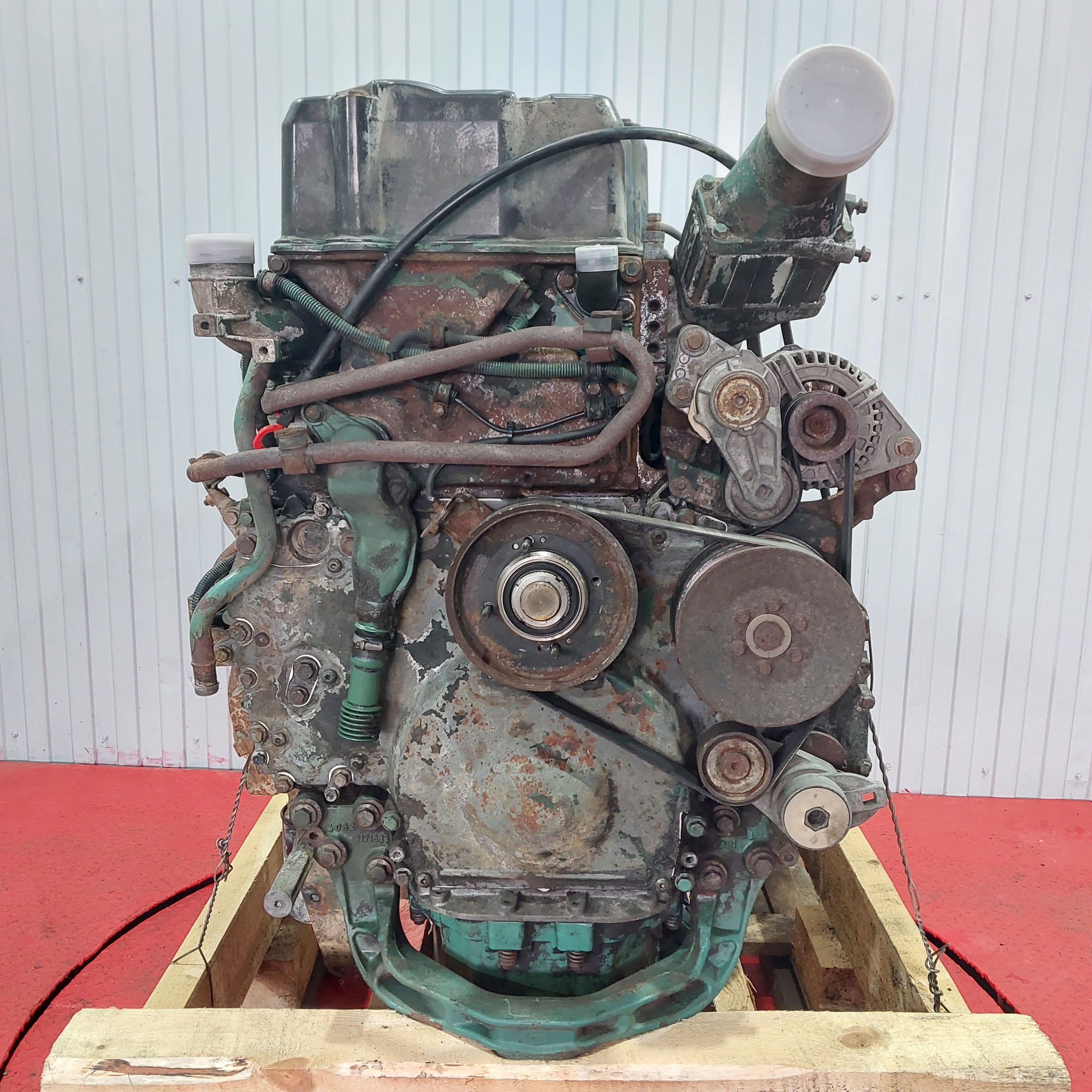 1639429 VOLVO Двигатель, D12D, № XF470139, фото 8