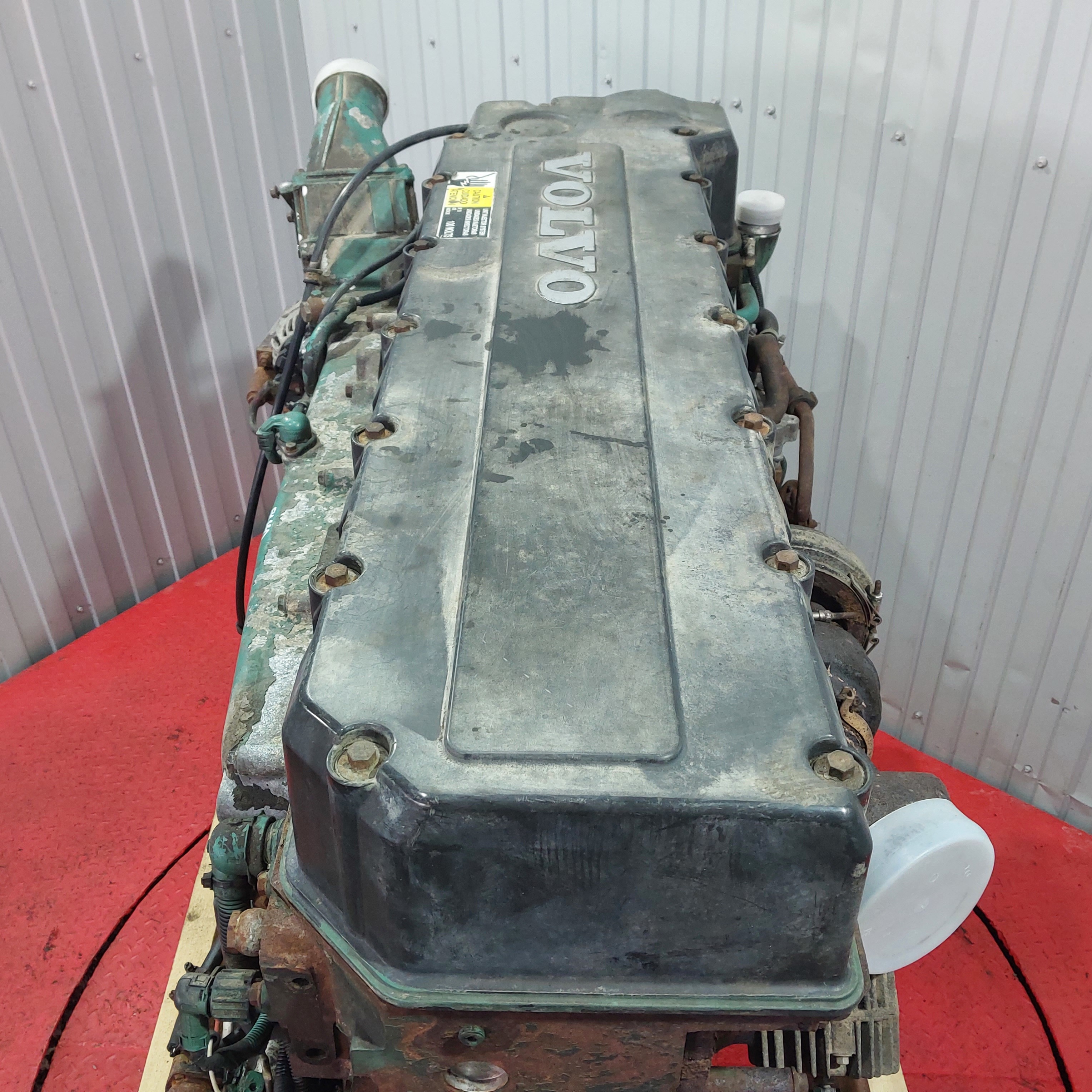 1639429 VOLVO Двигатель, D12D, № XF470139, фото 9