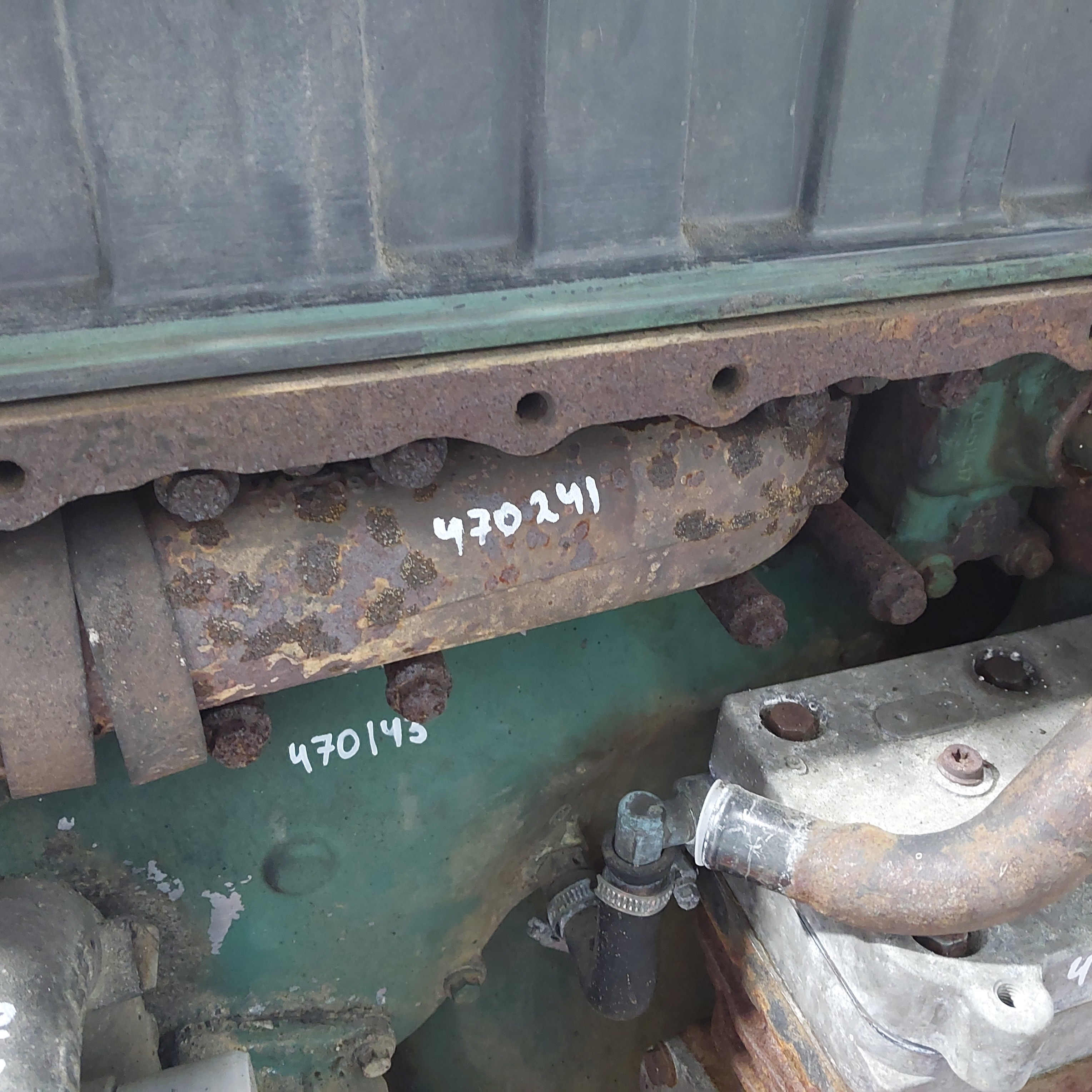 3155036 VOLVO Коллектор выпускной, № XF470241, фото 1