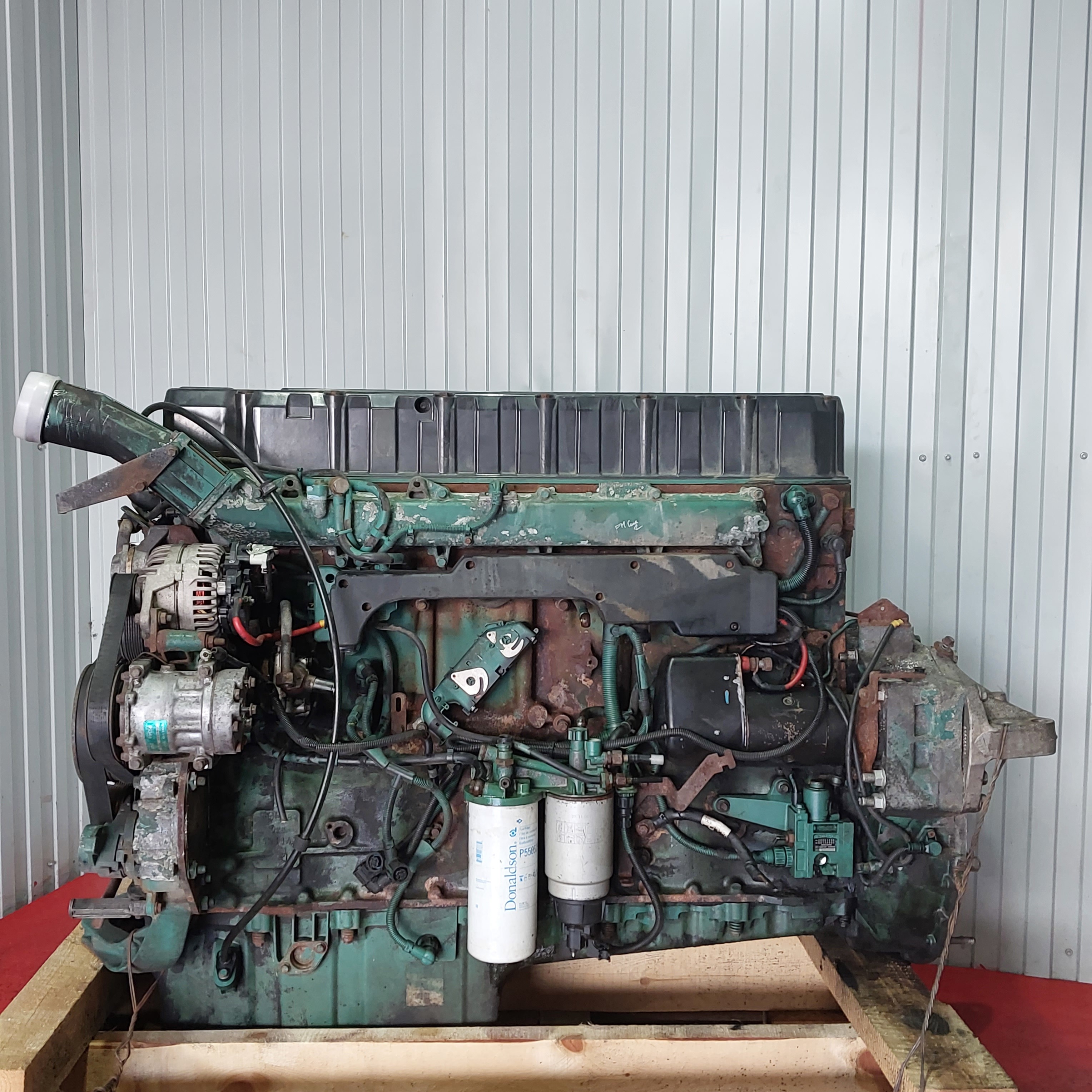 1639652 VOLVO Двигатель, D12D, 420 hp, Euro3, № XF462075, фото 2