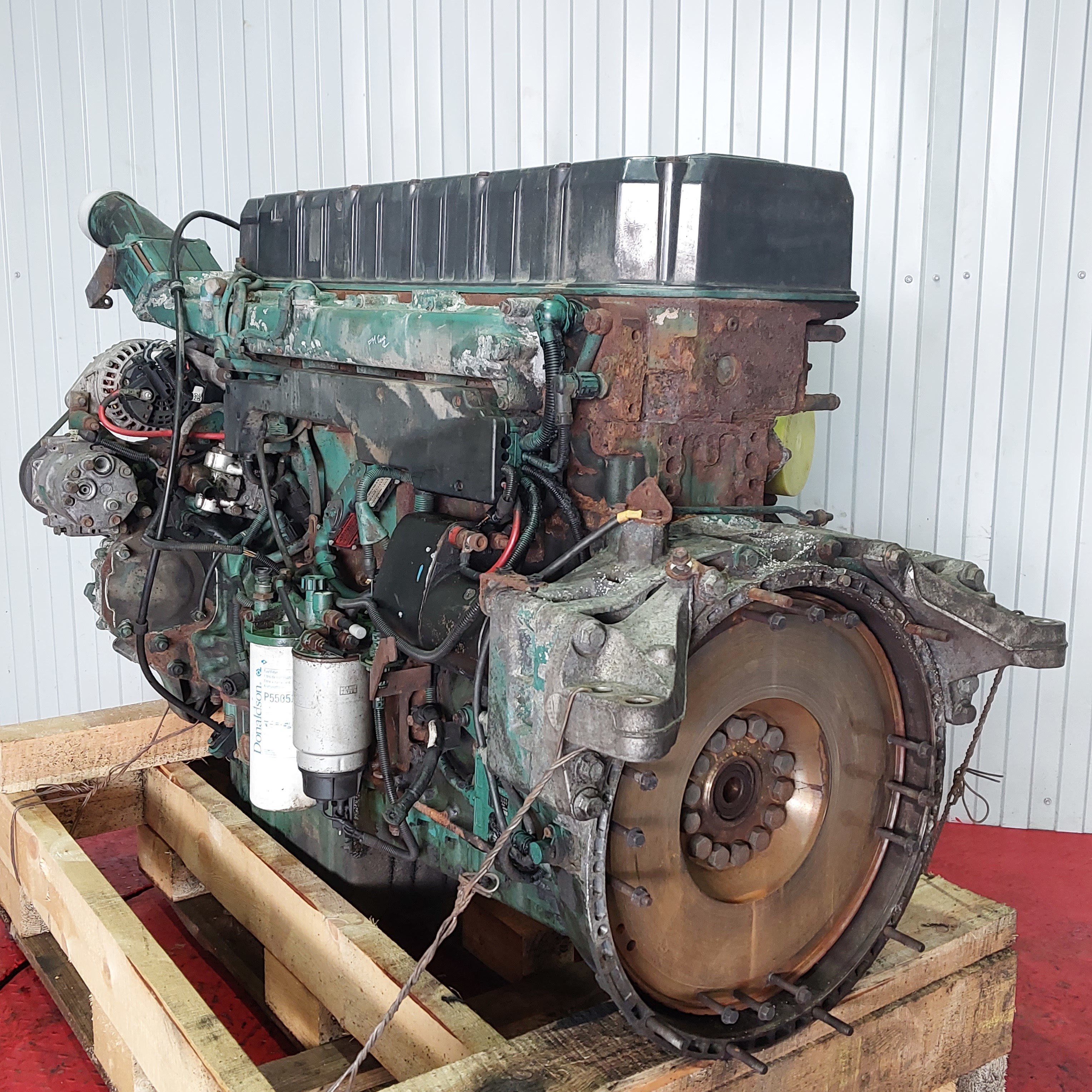 1639652 VOLVO Двигатель, D12D, 420 hp, Euro3, № XF462075, фото 3