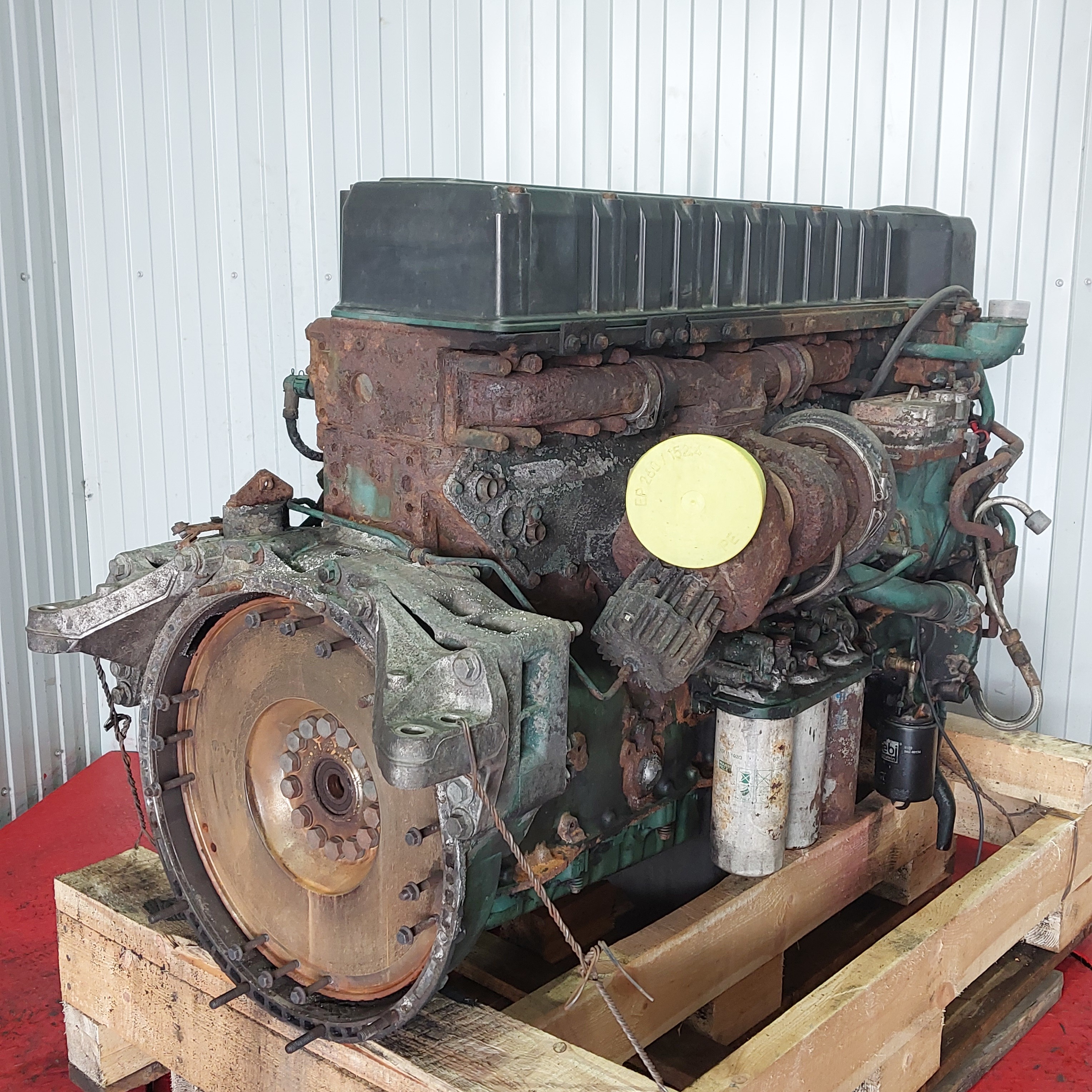 1639652 VOLVO Двигатель, D12D, 420 hp, Euro3, № XF462075, фото 5