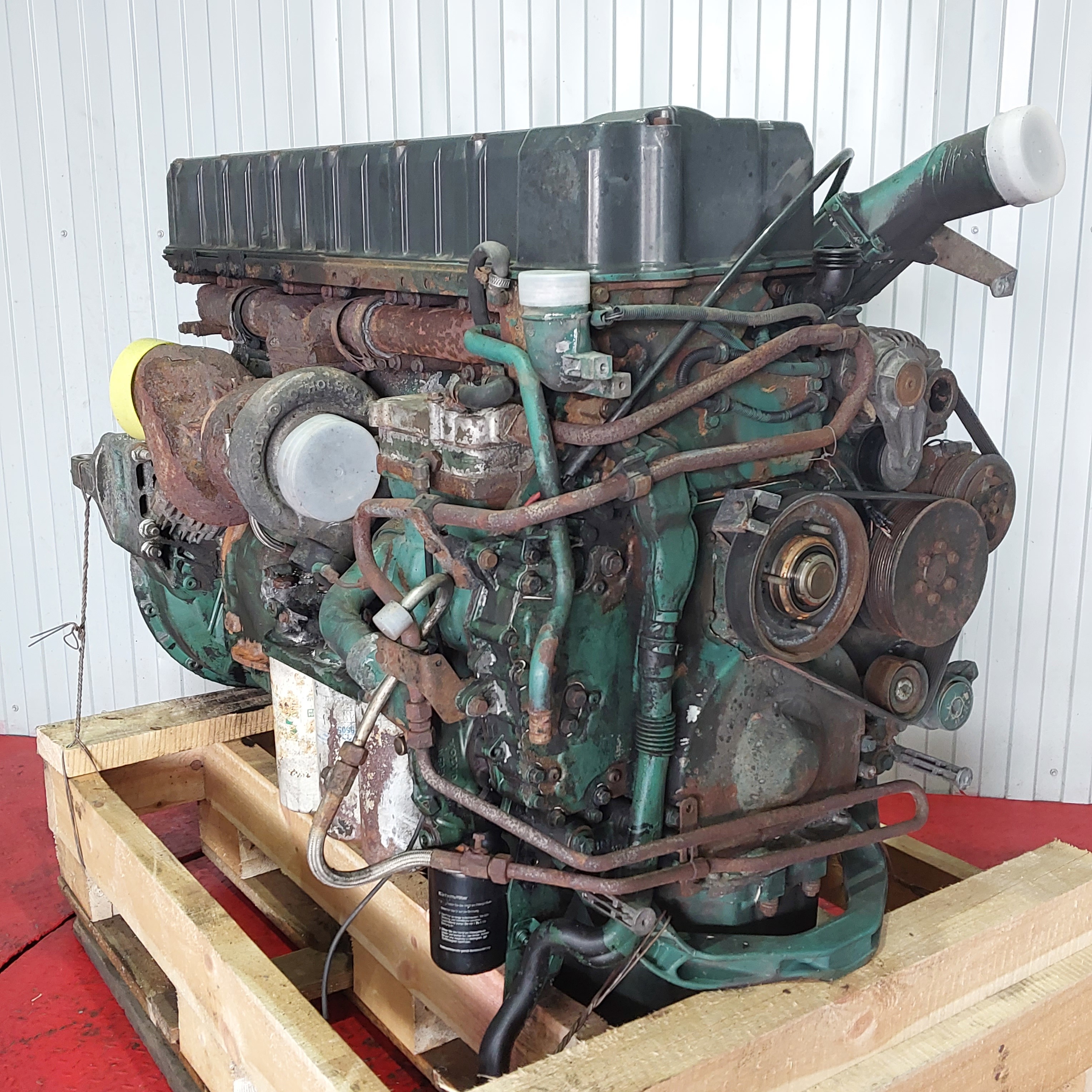 1639652 VOLVO Двигатель, D12D, 420 hp, Euro3, № XF462075, фото 7