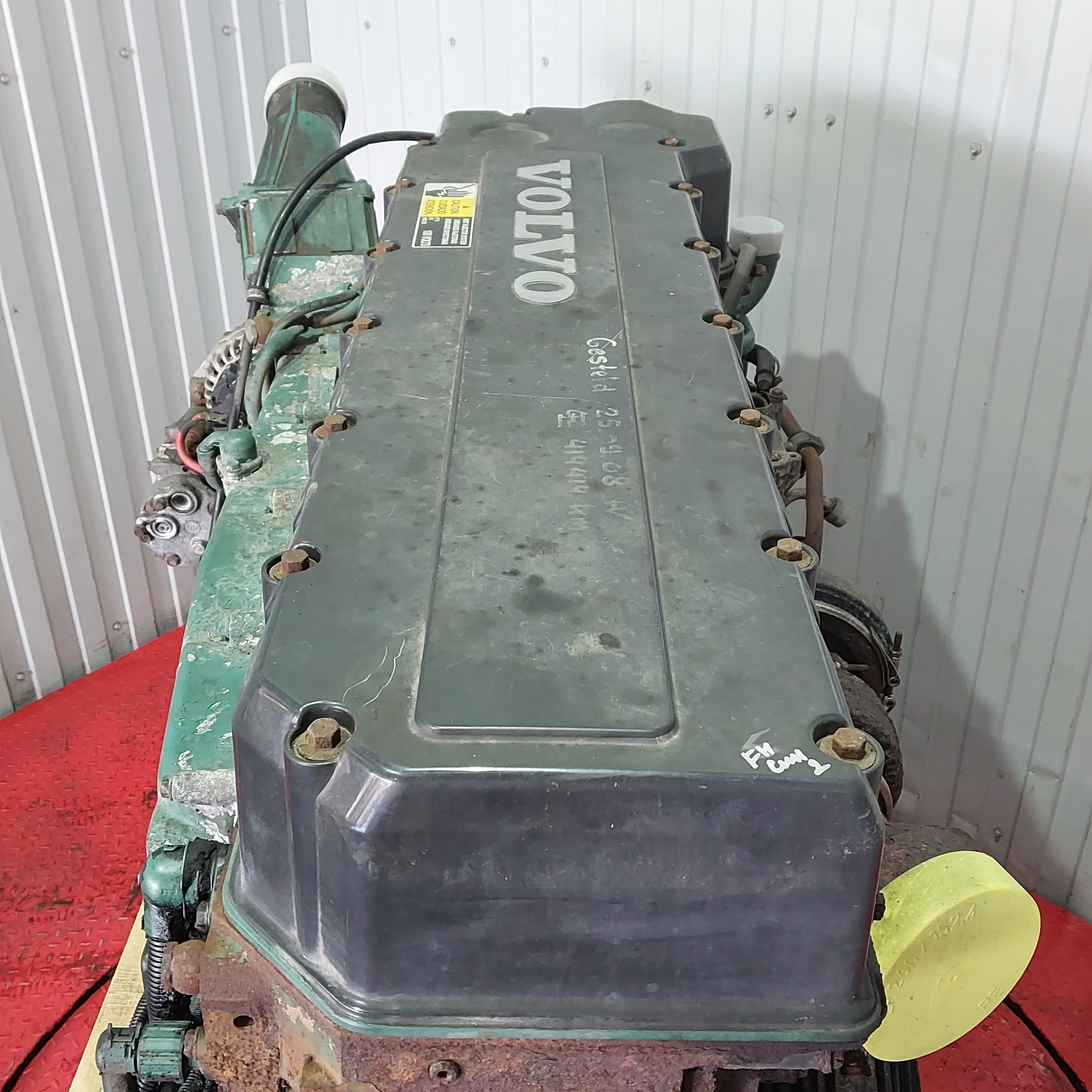 1639652 VOLVO Двигатель, D12D, 420 hp, Euro3, № XF462075, фото 9