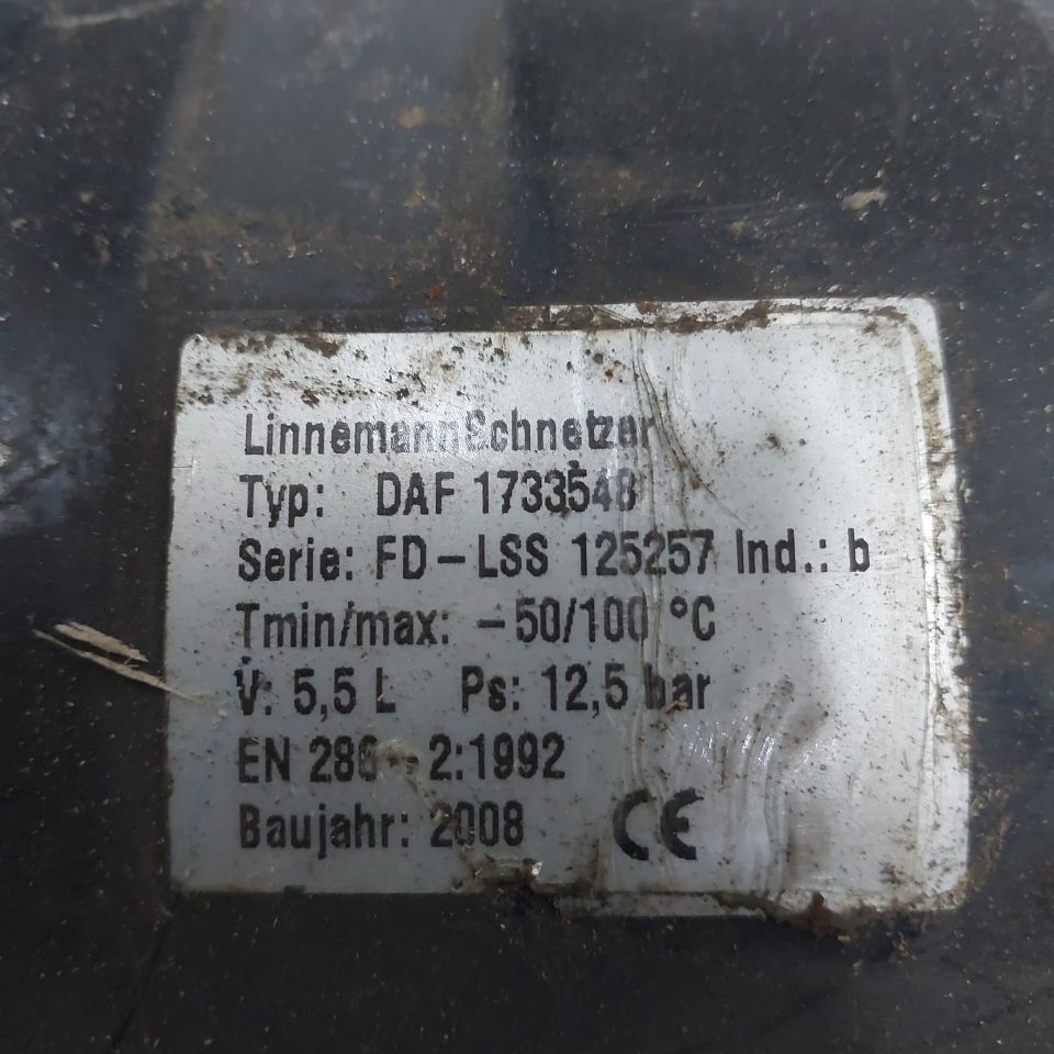 1733548 DAF Ресивер воздушный, № XF446297, фото 4