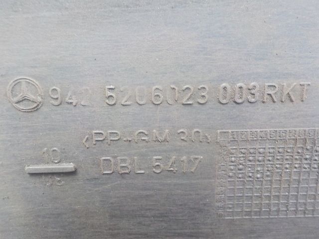 9425206023 MERCEDES Защита двигателя, № XF138377, фото 5