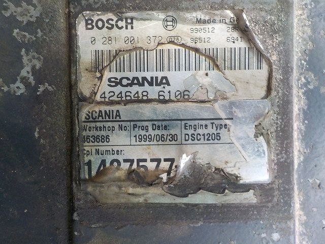 572539 SCANIA Двигатель, DSC12, 02L01, 360 hp, Euro2, № XF81010, фото 9