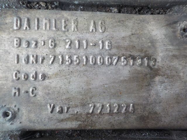MERCEDES АКПП, G211-16, Без ретардера, № XF193577, фото 11