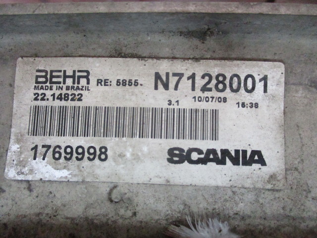 1769998 SCANIA Интеркулер, № XF354036, фото 6