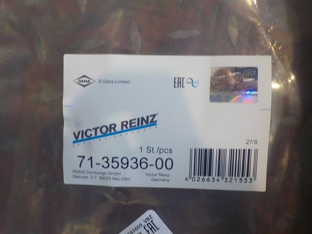713593600 VICTOR REINZ Прокладка поддона, фото 3