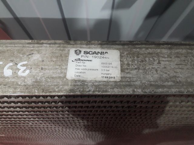 1902444 SCANIA Интеркулер, № XF395480, фото 4