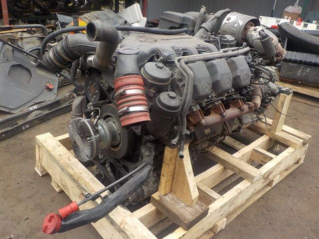 0020106500 MERCEDES Двигатель, OM501, 410 hp, Euro3, № XF166454, фото 2