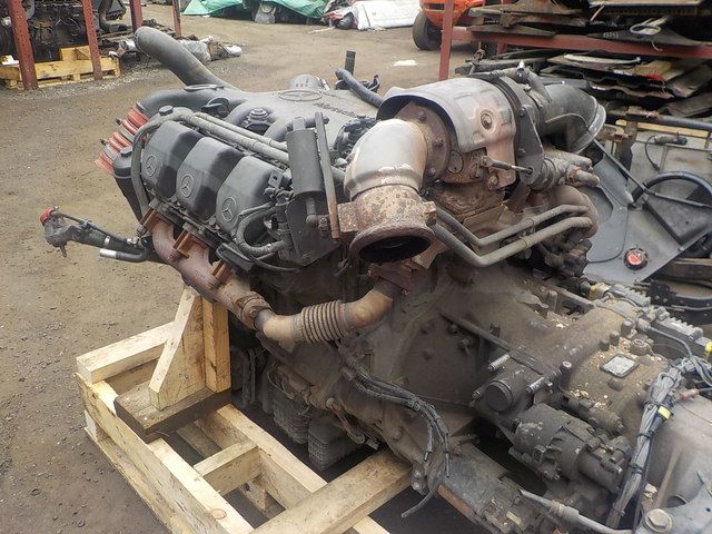 0020106500 MERCEDES Двигатель, OM501, 410 hp, Euro3, № XF166454, фото 3