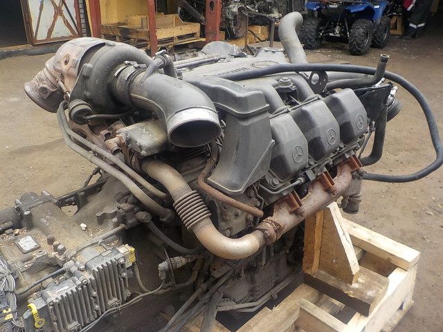 0020106500 MERCEDES Двигатель, OM501, 410 hp, Euro3, № XF166454, фото 4