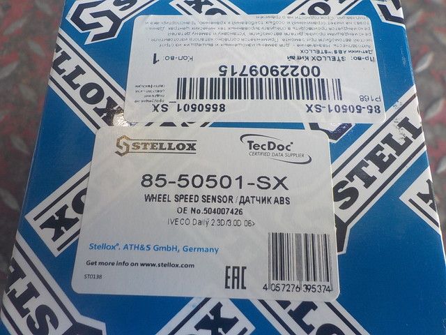 8550501SX STELLOX Датчик ABS, фото 3