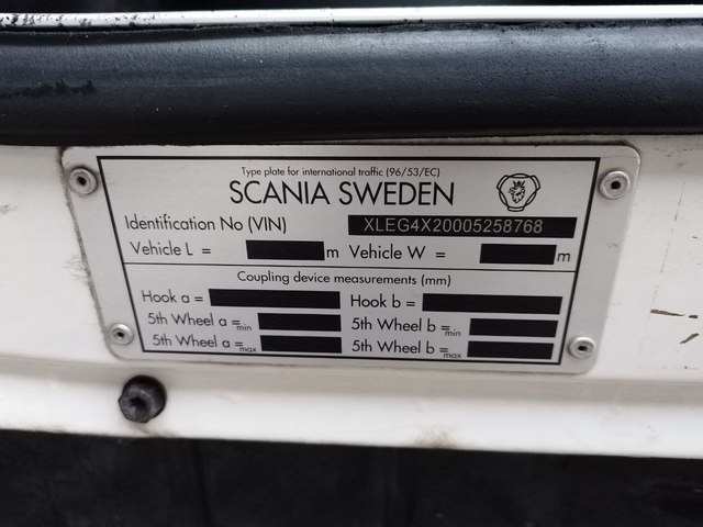 SCANIA Кабина, CG19 Highline, № XF312700, фото 8
