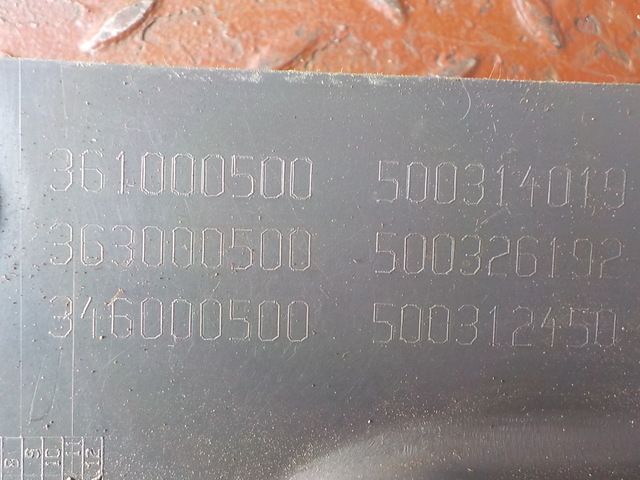 500326192 IVECO Накладка стойки, № XF165982, фото 4