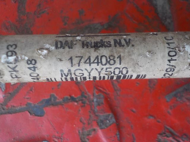 1744081 DAF Трубка кондиционера, № XF166439, фото 4