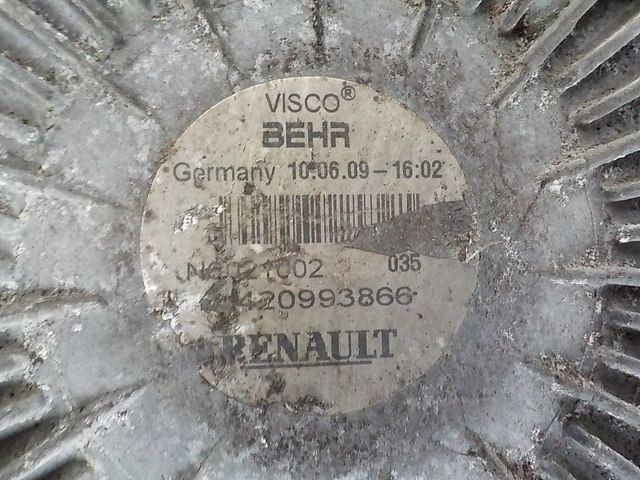 7420993866 RENAULT Термомуфта, № XF218159, фото 5