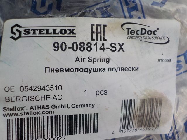 9008814SX STELLOX Пневмоподушка, фото 4