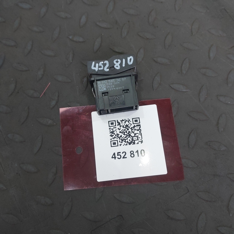 0125453607 MERCEDES Кнопка, № XF452810, фото 1