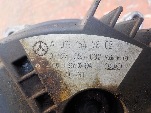 0121541002 MERCEDES Генератор, № XF138262, фото 6