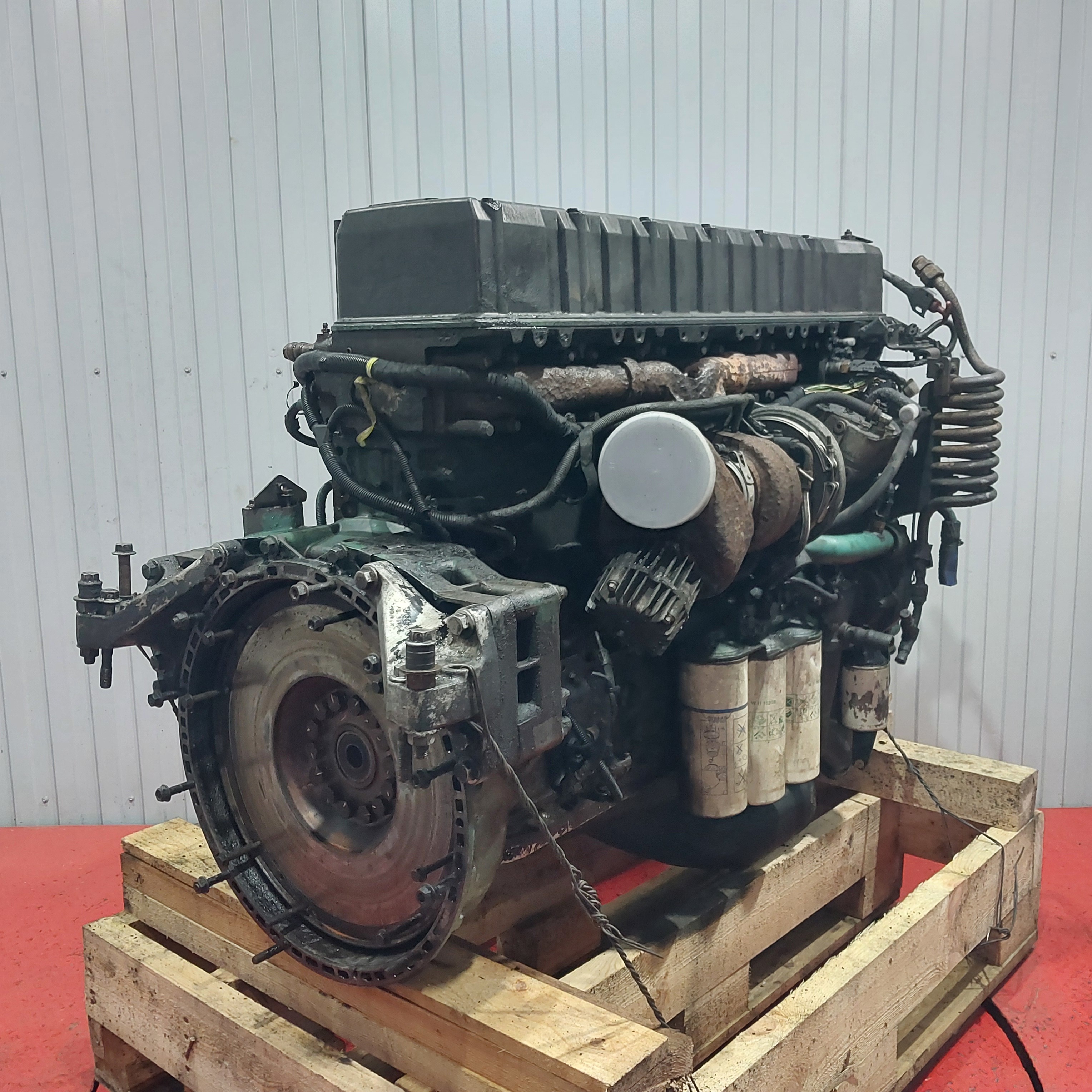 1637740 VOLVO Двигатель, D12А, № XF429085, фото 3