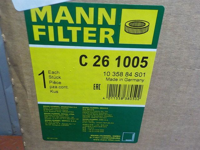 C261005 MANN-FILTER Фильтр воздушный, фото 4