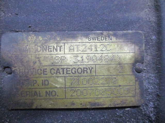 3190398 VOLVO АКПП, AT2412C, Без ретардера, № XF180435, фото 11