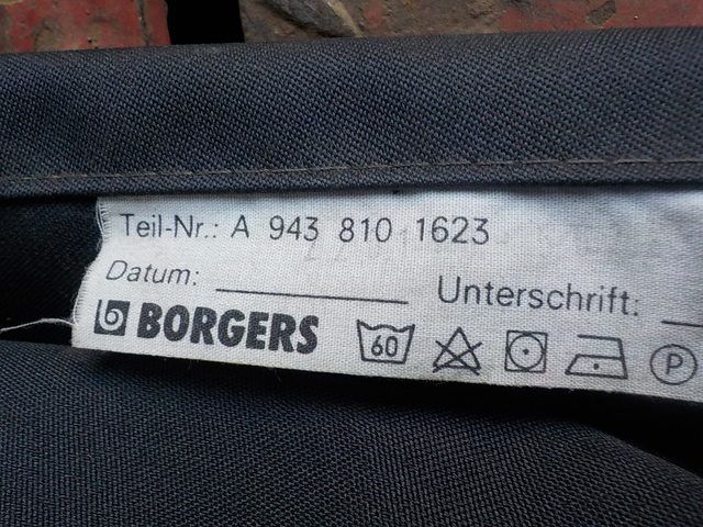 9438101623 MERCEDES Штора, № XF258239, фото 2