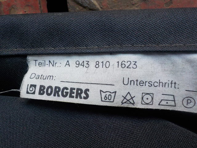 9438101623 MERCEDES Штора, № XF222791, фото 4