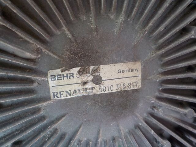5010315817 RENAULT Термомуфта, № XF215386, фото 3