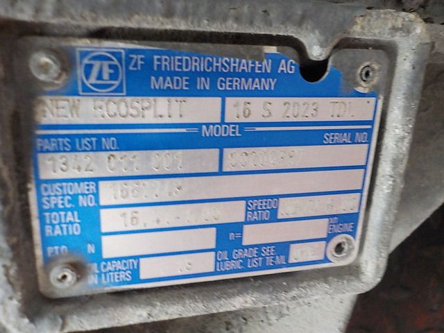 1667743 DAF КПП, 16S2023, Без ретардера, МКПП, № XF23528, фото 10