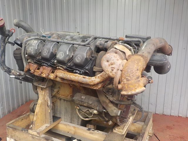 MERCEDES Двигатель, OM502, № XF121934, фото 4