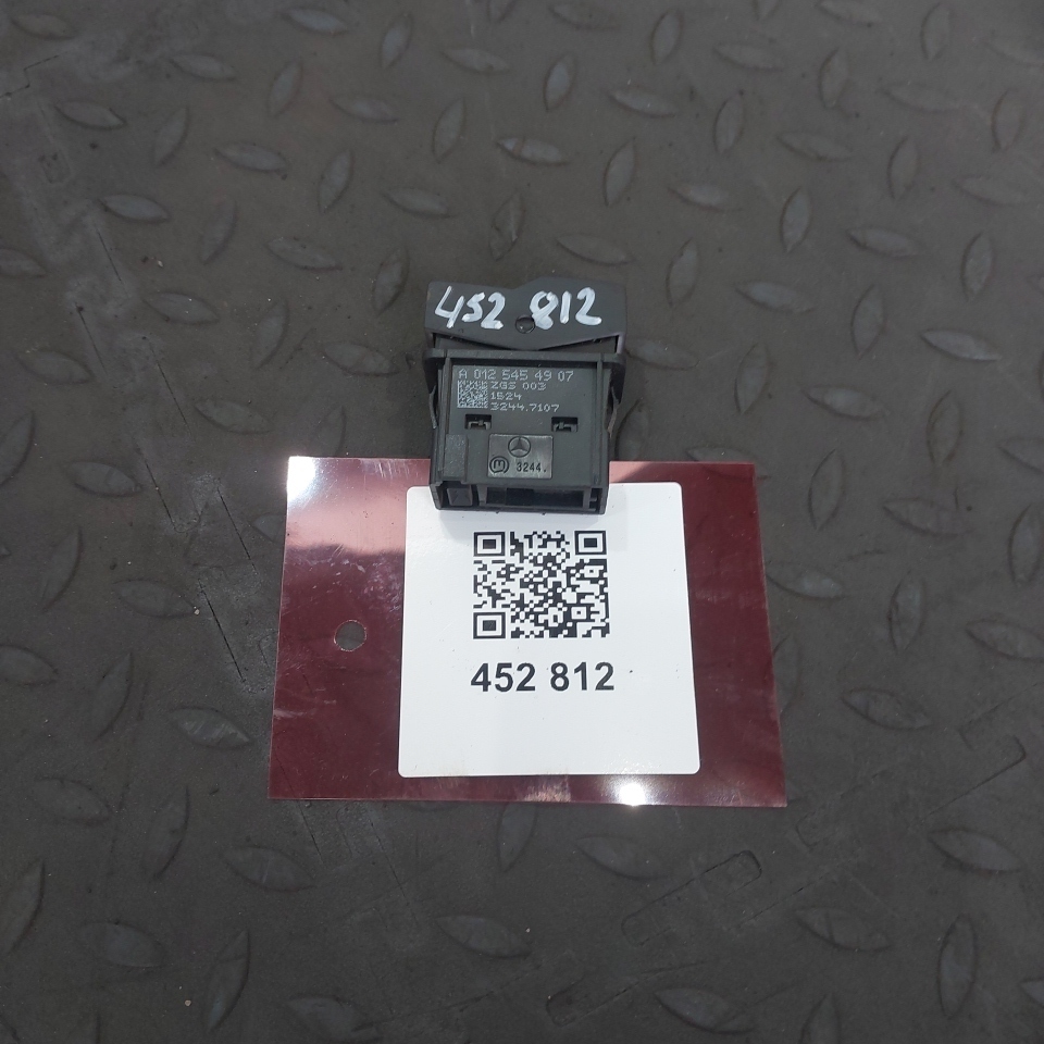 0125454907 MERCEDES Кнопка, № XF452812, фото 2
